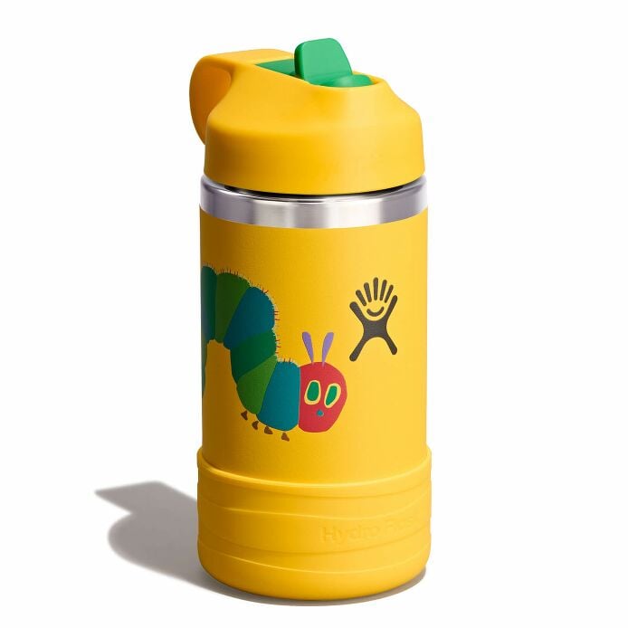 kids-12-oz-bottle-world-of-eric-carletm-s3 le26-w12-1000-kids-12-oz-wide-straw-cap-and-boot-yellow-caterpillar-angled_1.jpg