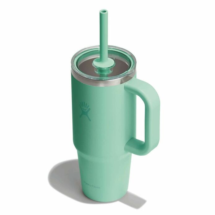 24-oz-travel-tumbler-t2 tt24pscc344_24oztraveltumblerclearlid_mermaidgreen_angledhigh_2.jpg