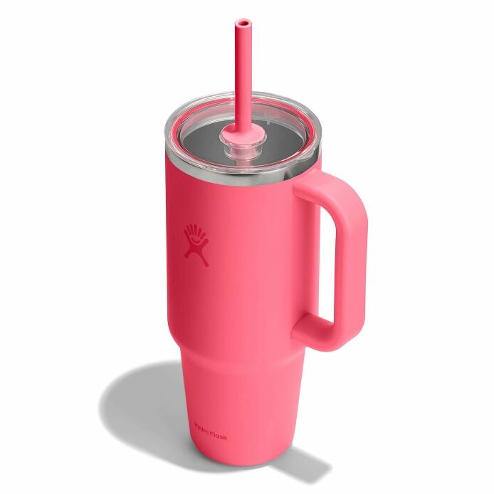 40-oz-travel-tumbler-j2 tt40pscc668-40-oz-travel-tumbler-clear-lid-popstar-pink-angledhigh.jpg