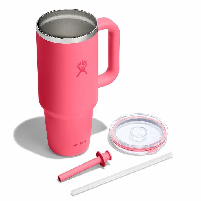 40-oz-travel-tumbler-j2 tt40pscc668-40-oz-travel-tumbler-clear-lid-popstar-pink-exploded.jpg